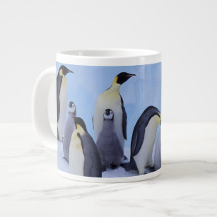 Antarctica, Emporer Penguin ((Aptenodytes Large Coffee Mug