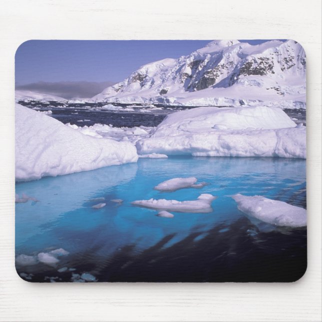 Antarctica. Expedition through icescapes 2 Mouse Pad (Front)