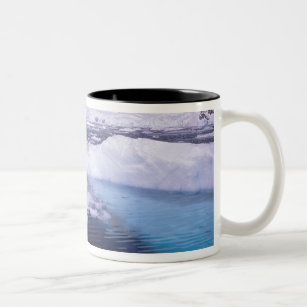 Antarctica. Expedition through icescapes Two-Tone Coffee Mug