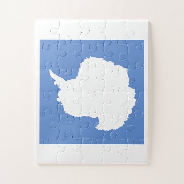 Antarctica Flag Emblem Jigsaw Puzzle (Vertical)