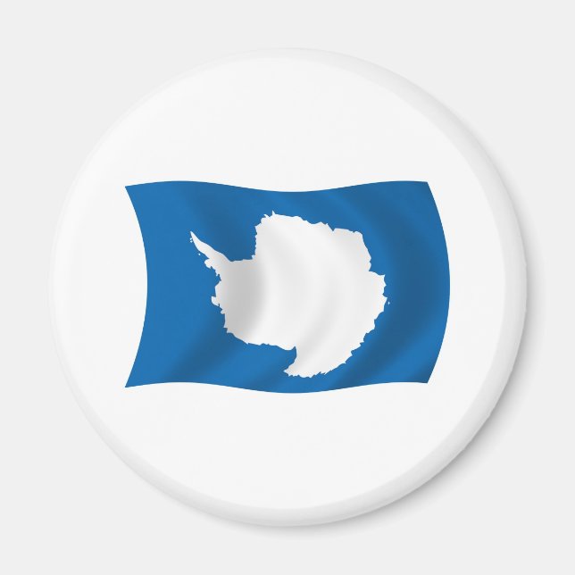 Antarctica Flag Magnet (Front)