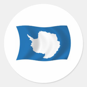 Antarctica Flag Sticker