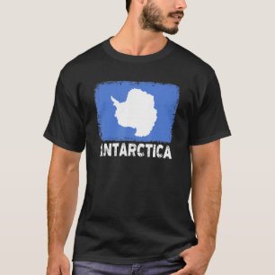 Antarctica Flag Support Antarctician People Wome T-Shirt