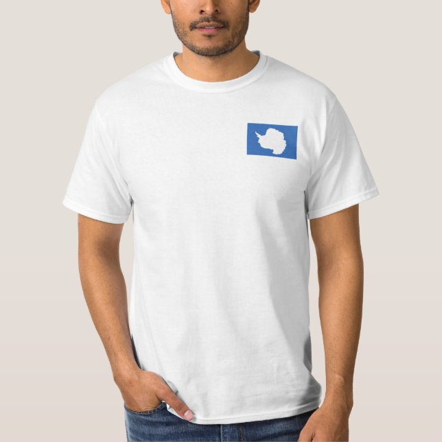 Antarctica Flag T-Shirt (Front)