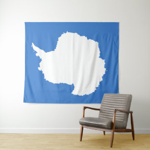 Antarctica Flag Tapestry