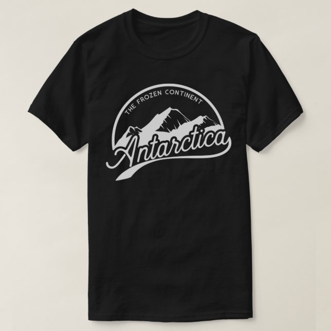 Antarctica Glaciers  T-Shirt (Design Front)