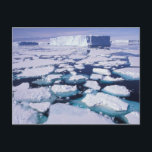 Antarctica, Ice flow. Postcard<br><div class="desc">Antarctica,  Ice flow � Tony Berg / DanitaDelimont.com</div>