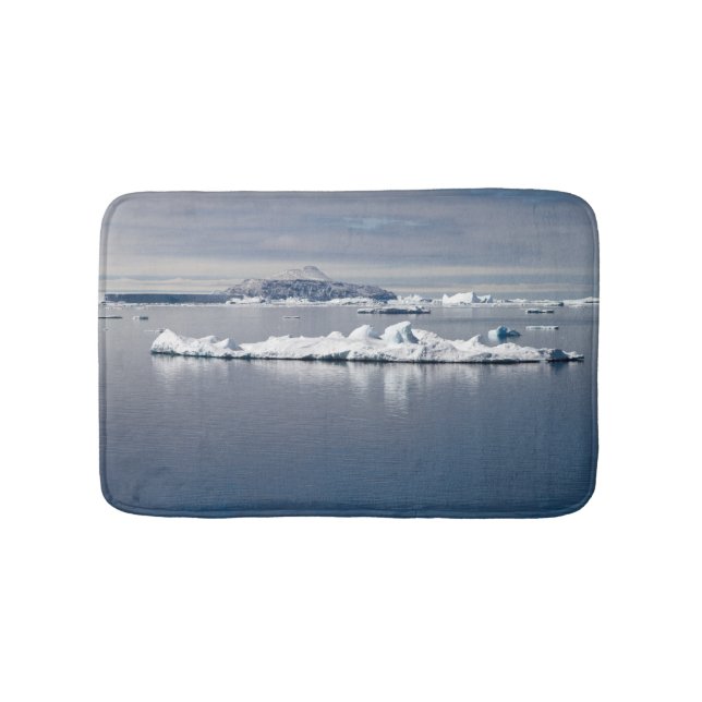 Antarctica landscape bath mat (Front)