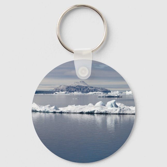 Antarctica landscape key ring (Front)