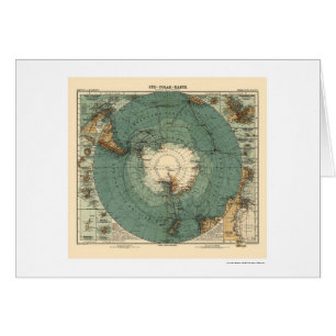 Antarctica Map 1912