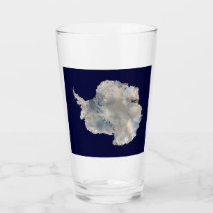 Antarctica (NASA Blue Marble Imagery) Glass