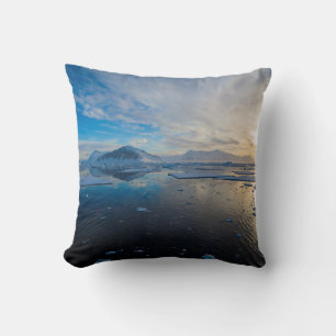 Antarctica. Near Adelaide Island. The Gullet 2 Cushion