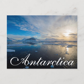 Antarctica. Near Adelaide Island. The Gullet 2 Postcard