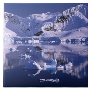 Antarctica, Paradise Bay Ceramic Tile