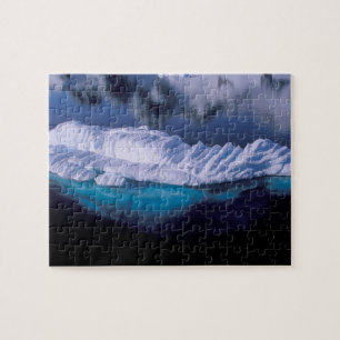 Antarctica, Paradise Bay. Iceberg in crystal Jigsaw Puzzle