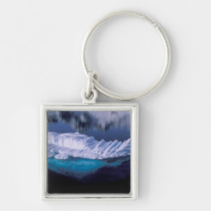 Antarctica, Paradise Bay. Iceberg in crystal Key Ring