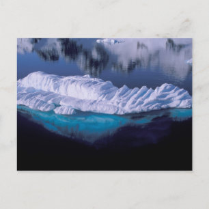 Antarctica, Paradise Bay. Iceberg in crystal Postcard