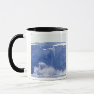 Antarctica, Paradise Bay, Massive wave forms Mug