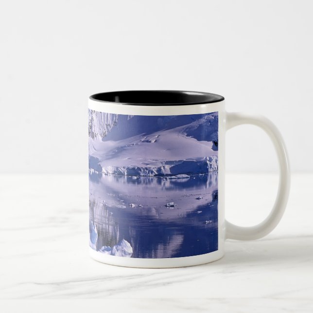 Antarctica, Paradise Bay Two-Tone Coffee Mug (Right)