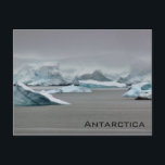 Antarctica Postcard<br><div class="desc">Icebergs at Antarctica</div>