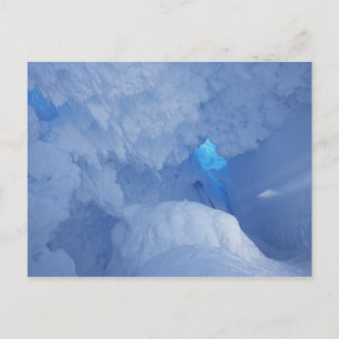 Antarctica, Ross Island, Cape Evans, Snow cave Postcard