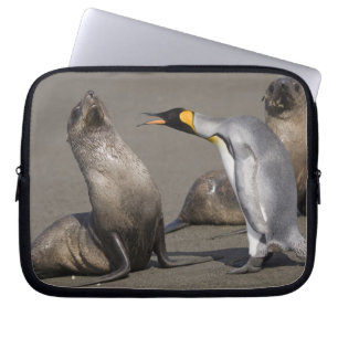 Antarctica, South Georgia Island (UK), King 3 Laptop Sleeve