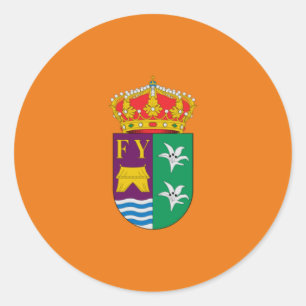 Antas, Spain Classic Round Sticker
