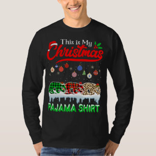 Anteater Lover This Is My Christmas Pajama Xmas Li T-Shirt