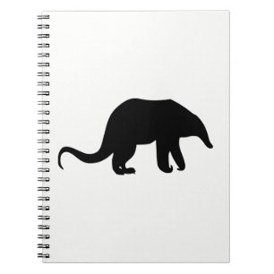 Anteater Silhouette Notebook