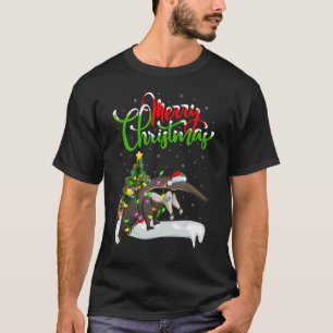 Anteater Xmas Decorations Santa Anteater Christm T-Shirt