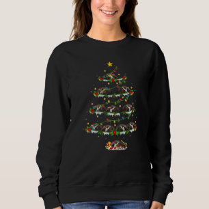 Anteater  Xmas Lights Anteater Christmas Tree Sweatshirt