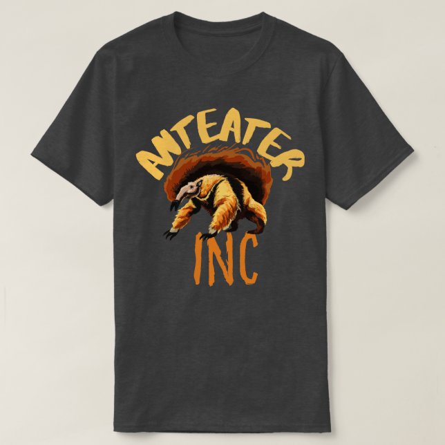 AnteaterFunny Anteater Oil Painting T-Shirt (Design Front)