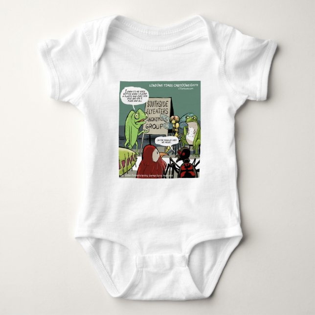 Anteaters Anonymous 12-Step Funny Baby Bodysuit (Front)