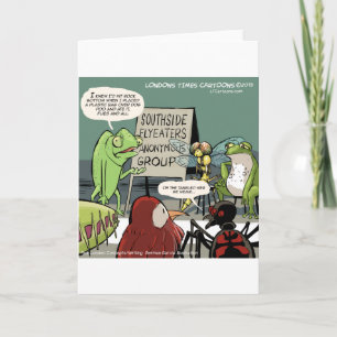 Anteaters Anonymous 12-Step Funny Card