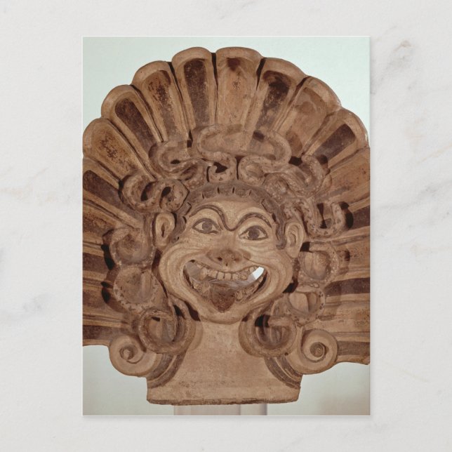 Antefix with the head of a gorgon postcard (Front)
