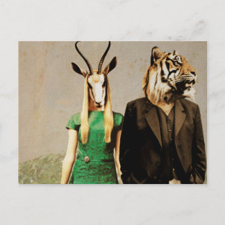 Antelope and the Tiger Postcard