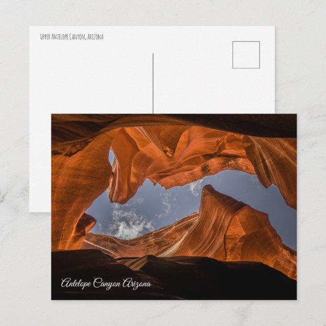 Antelope Canyon Arizona Postcard (Front/Back)