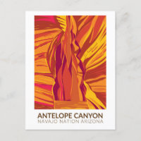 Antelope Canyon Arizona Travel Art Vintage