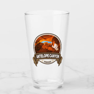 Antelope Canyon Arizona Travel Badge Glass