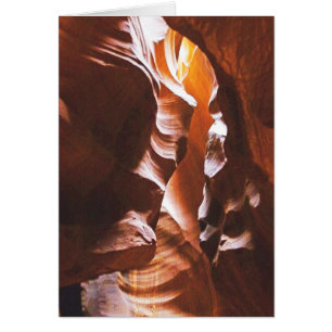 Antelope Canyon Blank Card