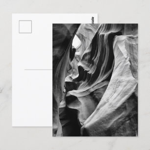 Antelope canyon caves postcard