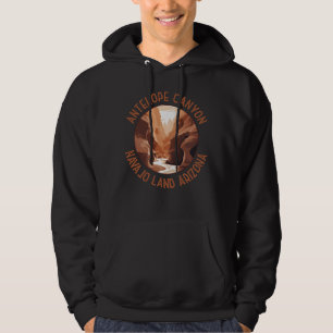 Antelope Canyon Distressed Circle Hoodie