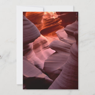 Antelope Canyon Formations Thank You Card