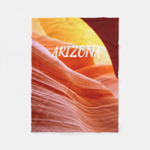 Antelope Canyon in Arizona  Fleece Blanket