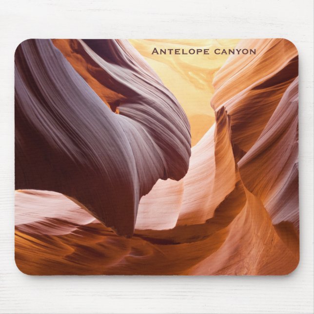 "Antelope canyon" Mouse Pad (Front)