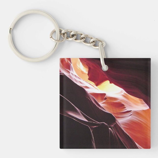 Antelope Canyon, Page Arizona Key Ring (Front)
