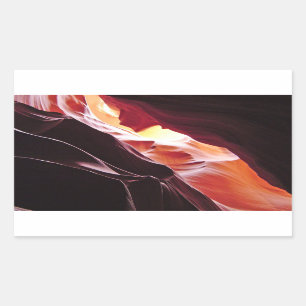 Antelope Canyon, Page Arizona Rectangular Sticker