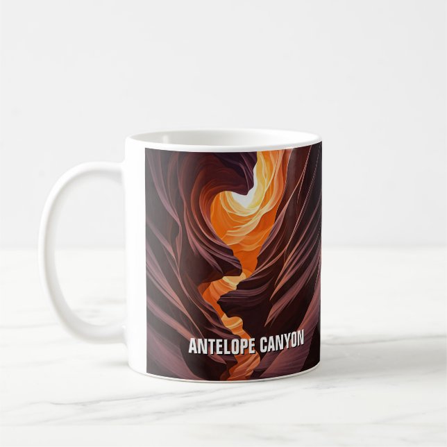 Antelope Canyon  Souvenir Coffee Mug (Left)
