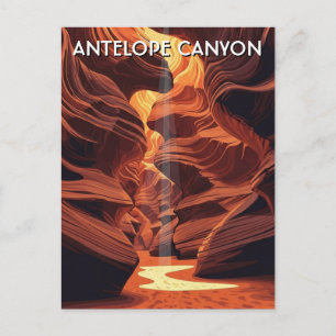 Antelope Canyon Souvenir Postcard
