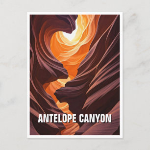Antelope Canyon  Souvenir Postcard